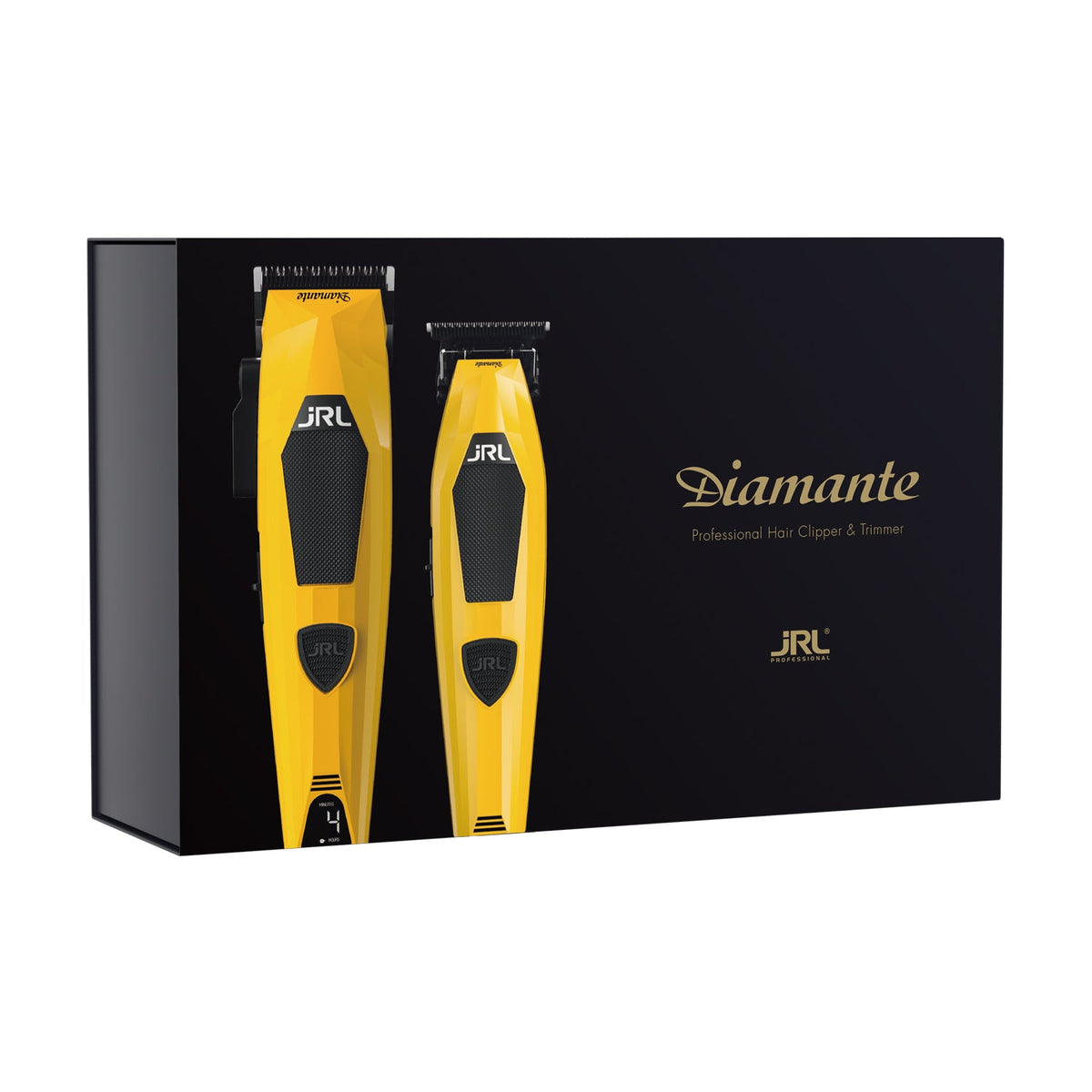 JRL Diamante clipper and trimmer set in yellow
