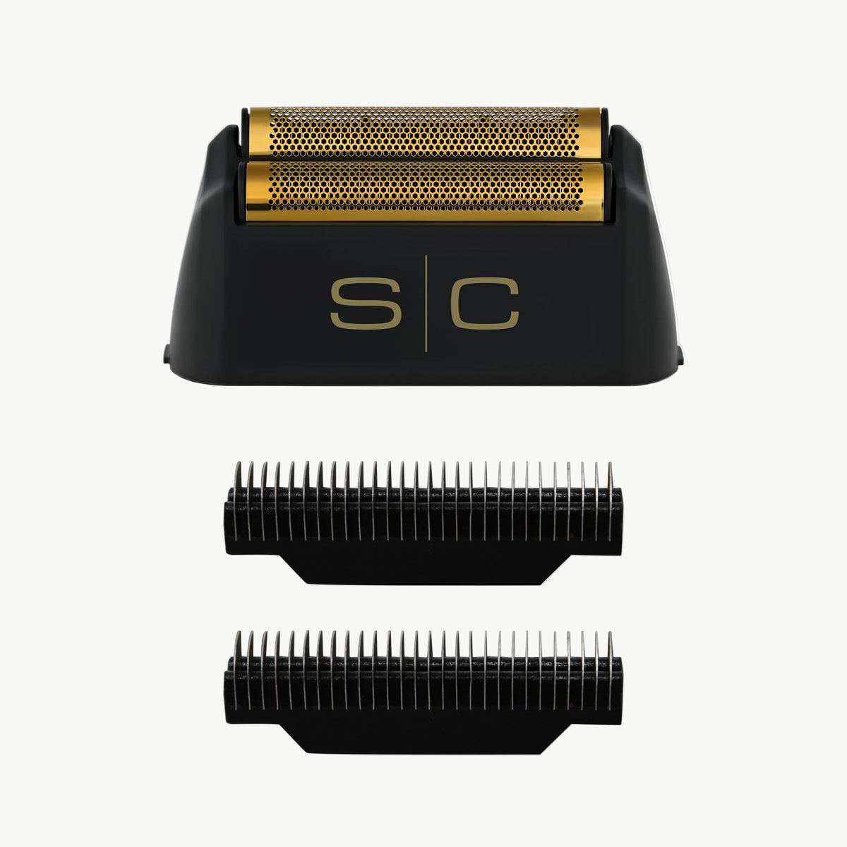 StyleCraft gold titanium double foil and echo cutters for the Instinct shaver, SC542B