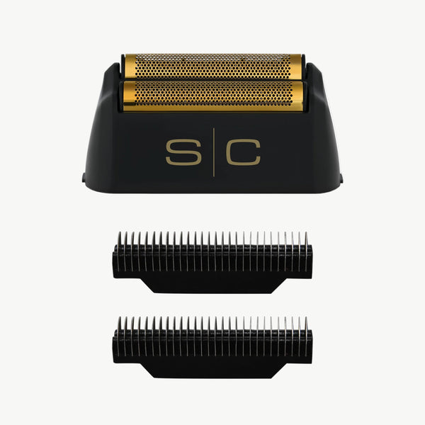 StyleCraft gold titanium double foil and echo cutters for the Instinct shaver, SC542B