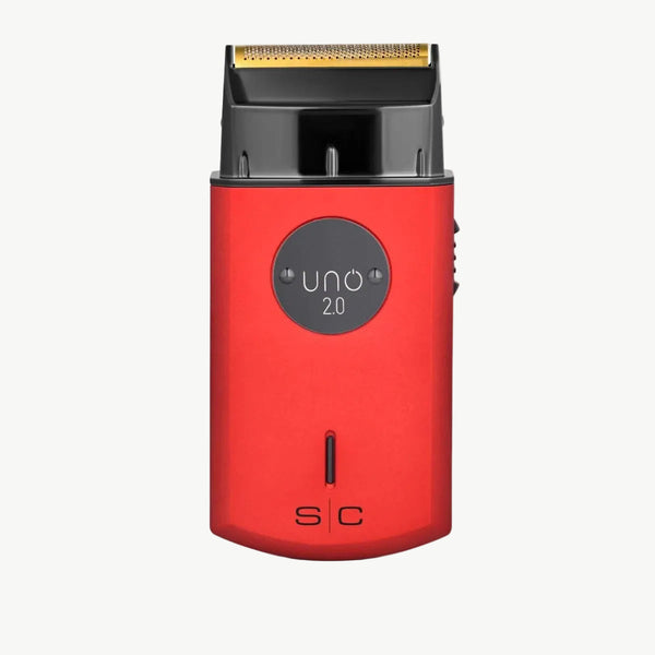 StyleCraft Uno 2.0 single foil shaver in red, SC803R