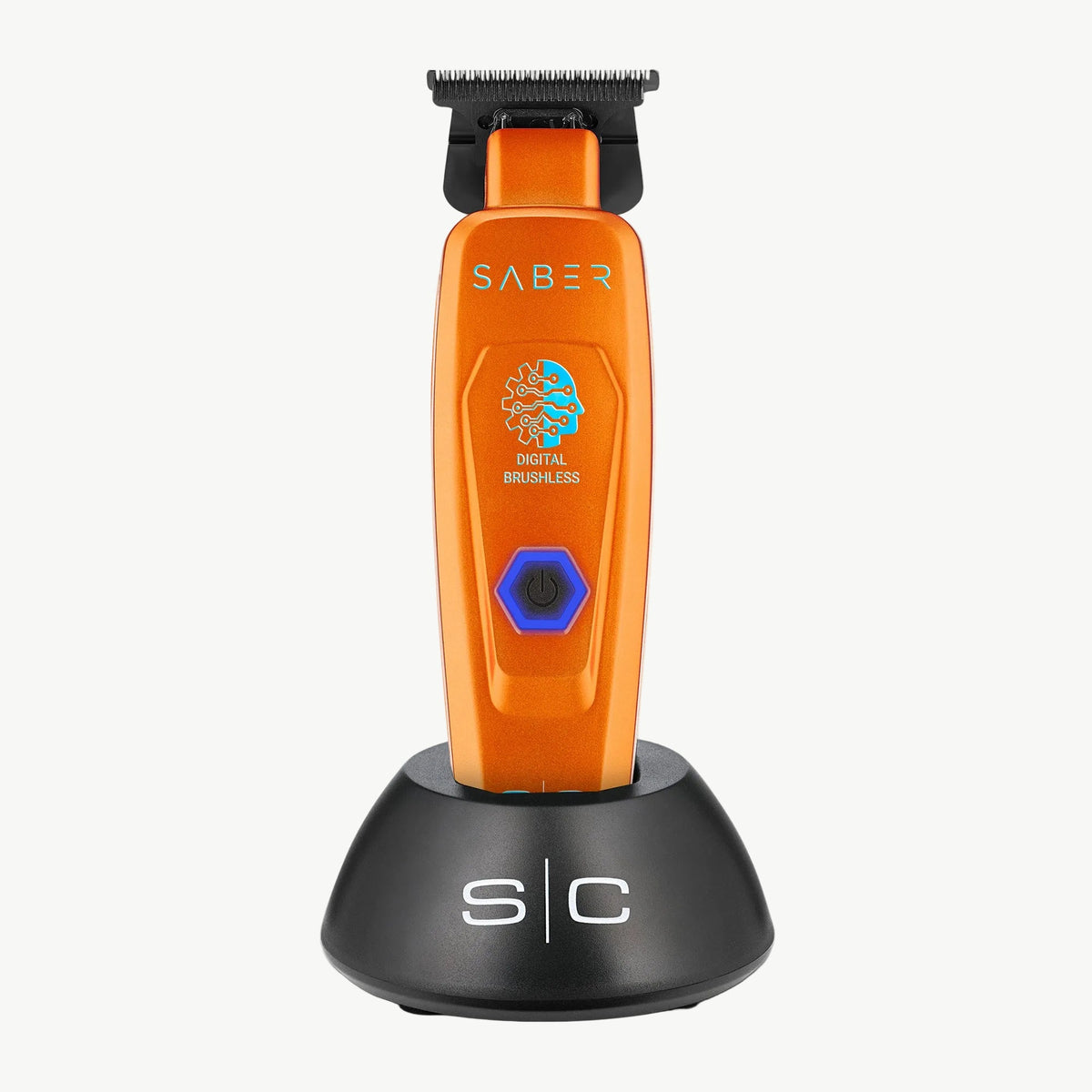 StyleCraft Saber cordless trimmer in orange, SC421O
