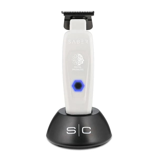 StyleCraft Limited Edition Saber II Cordless Trimmer – White (SC421W)