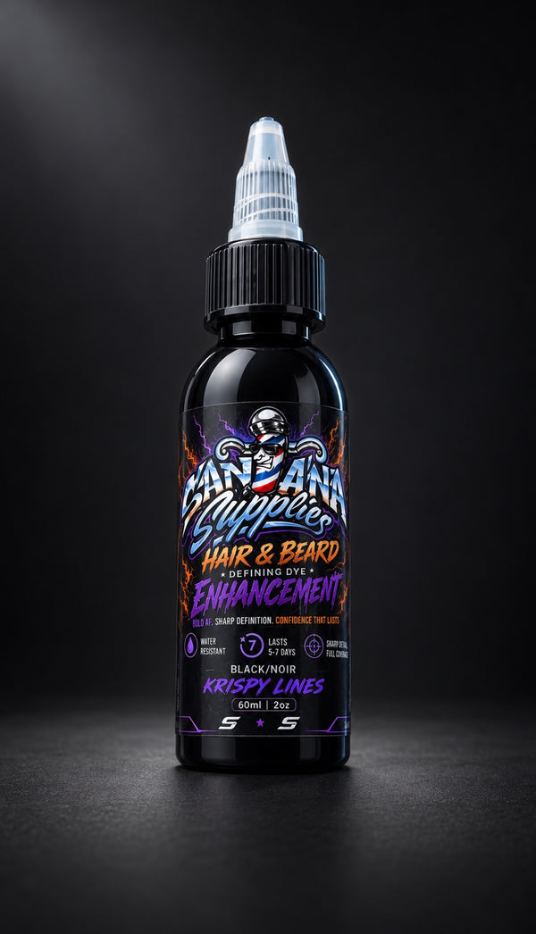 Santanasupplies Enhancement Long Lasting Black Noir hair and beard defining dye 60 ml