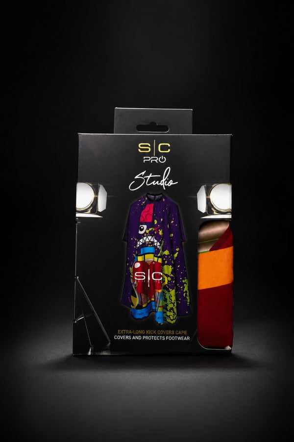 StyleCraft Kick Cover Cape - Purple Character design